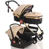 Kanz Cameron Gold Travel Sistem Bebek Arabası Bej