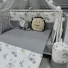 Yuar Baby Yan Duvarlı Beşik Uyku Seti Gri Amazon