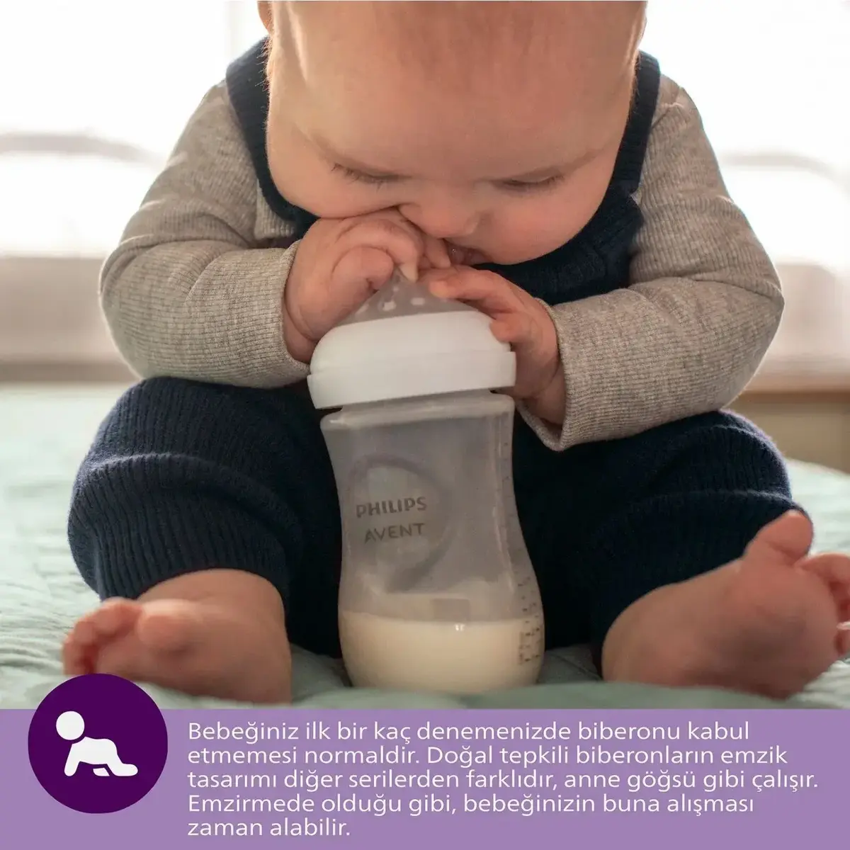 Philips Avent Doğal Tepkili Biberon Emziği 2li 5 Numara 6+ Ay
