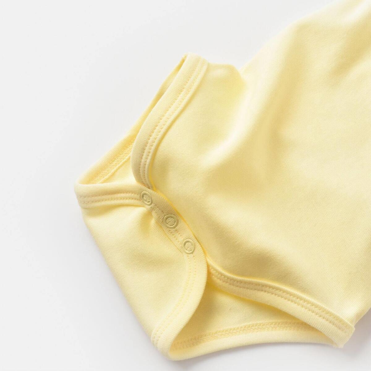 Bibaby Body Kısa Kol Summer Special Sarı