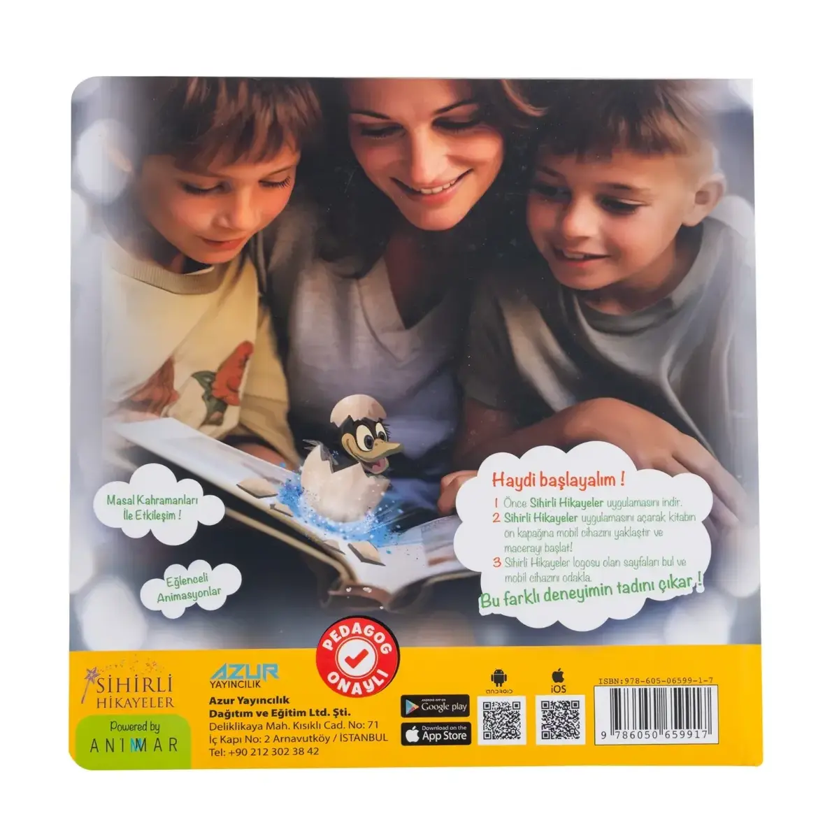 Bee Smart Çirkin Ördek Çocuk Kitabı