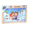 Playwood Ahşap Eğitici Puzzle Mevsimler