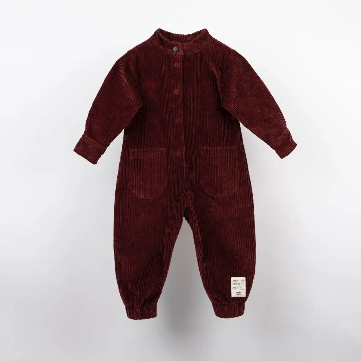 Moi Noi Tulum Kadife Cepli Bordo Moi Noi Tulum Kadife Cepli Bordo