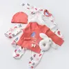 Bibaby Organik Hastane Çıkışı 10lu Wild Flowers Spring Blue
