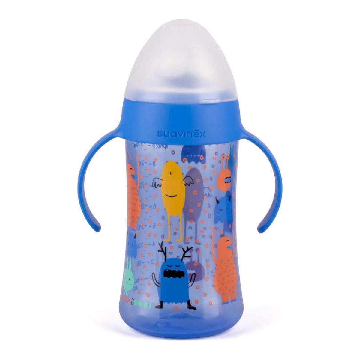 Suavinex Kulplu Bardak 270 ml 4+ Ay Booo Mavi