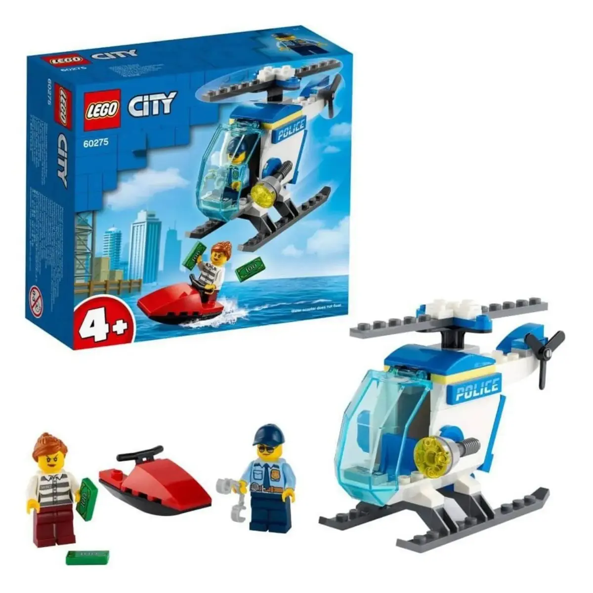 LEGO City Polis Helikopteri Yapım Seti 60275