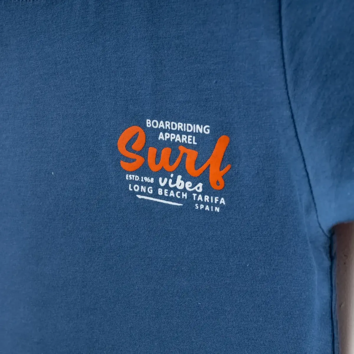 Winimo T-Shirt Surf Baskılı İndigo