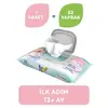 Uni Baby İlk Adım Islak Mendil 52li