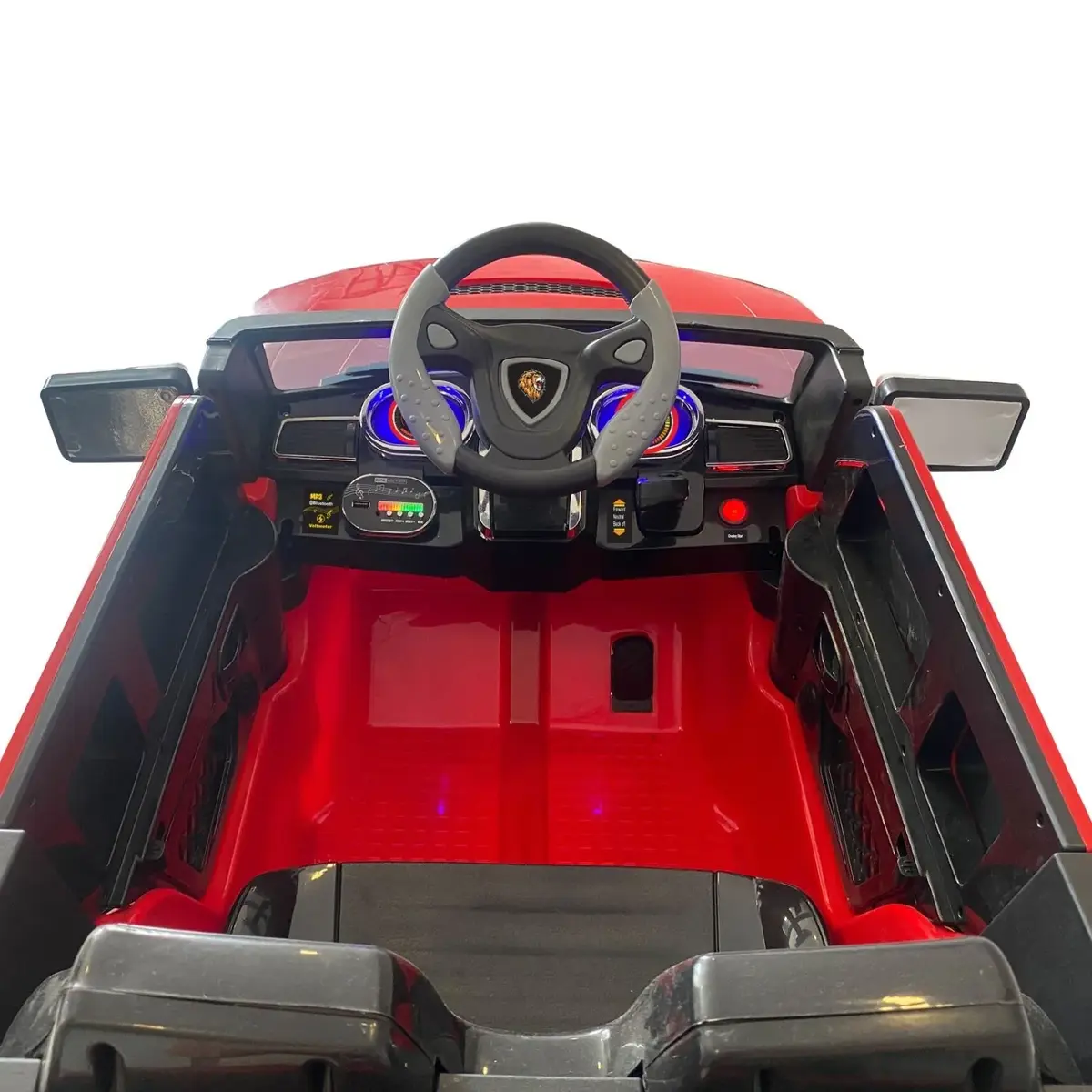 Grande Akülü Araba Kumandalı 4*4 12 Volt Kırmızı