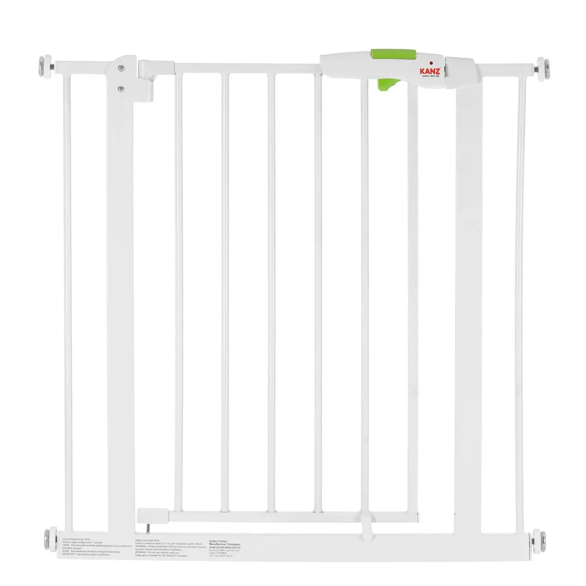 Kanz Safety Gate Güvenlik Kapısı 76 cm Beyaz