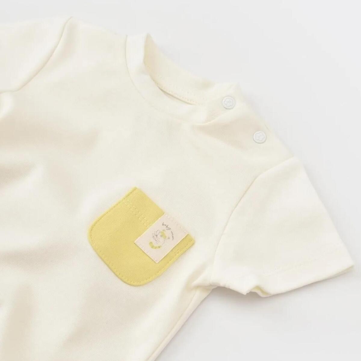 Bibaby Organik 2li Takım Şortlu Baby Racoon Lemon Grass Vanilla Ice