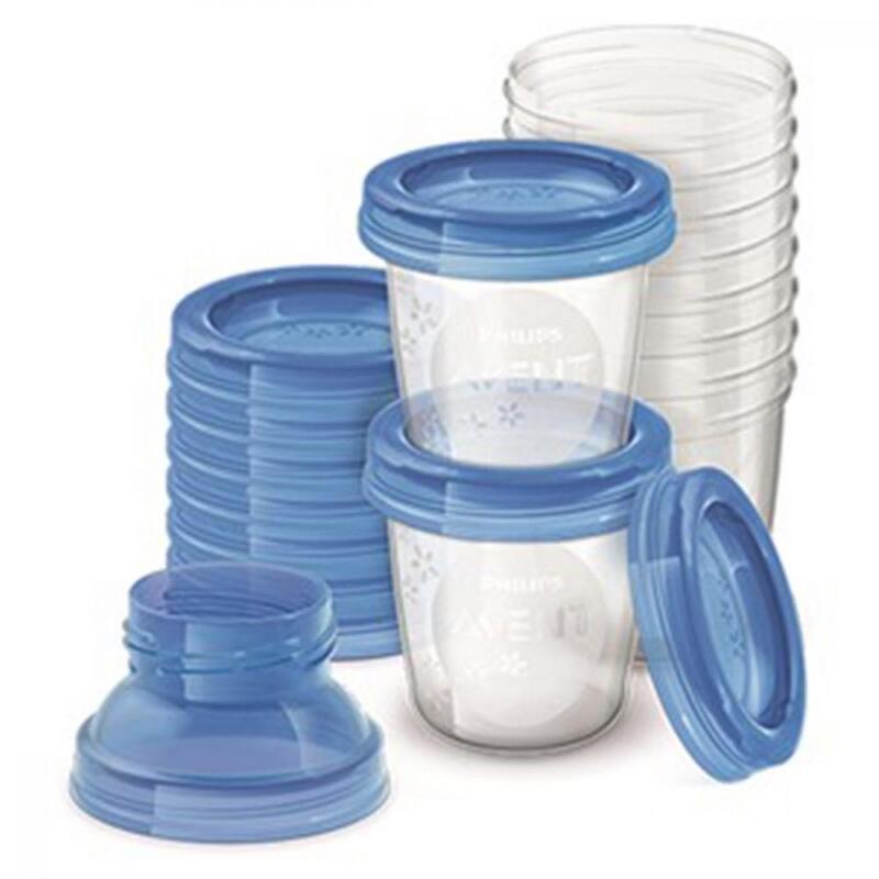 Philips Avent SCF618/10 Via Anne Sütü Saklama Kapları 10x180 ml