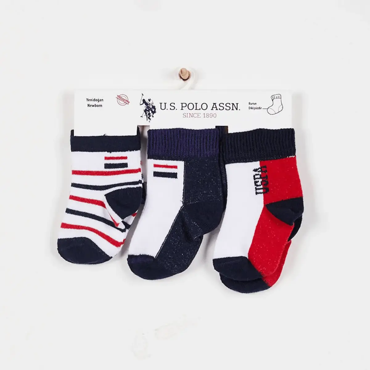 U.S. Polo Çorap Soket Lacivert