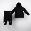 Moi Noi 2li Takım Kapüşonlu Basic Siyah