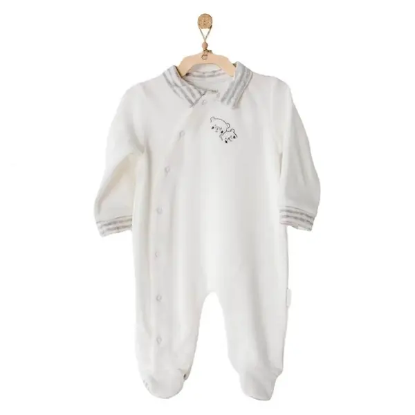 Andy Wawa Tulum Velvet Hello Little One Ekru