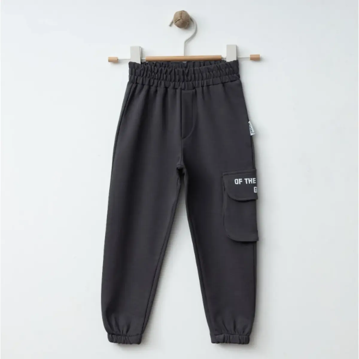 Winimo Eşofman Altı Körüklü Cepli Füme Winimo Eşofman Altı Körüklü Cepli Füme