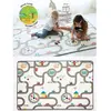 Coolmats Araba Yarışı-Hayvanat Bahçesi 140x200x1