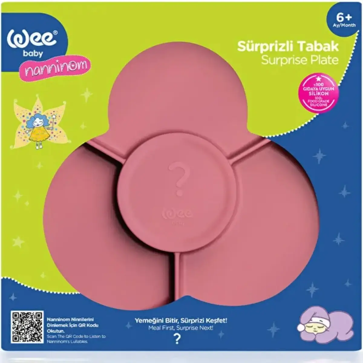 Wee Baby Nanninom Sürprizli Tabak Pembe