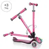 Globber Elite Deluxe Işıklı Scooter Pembe