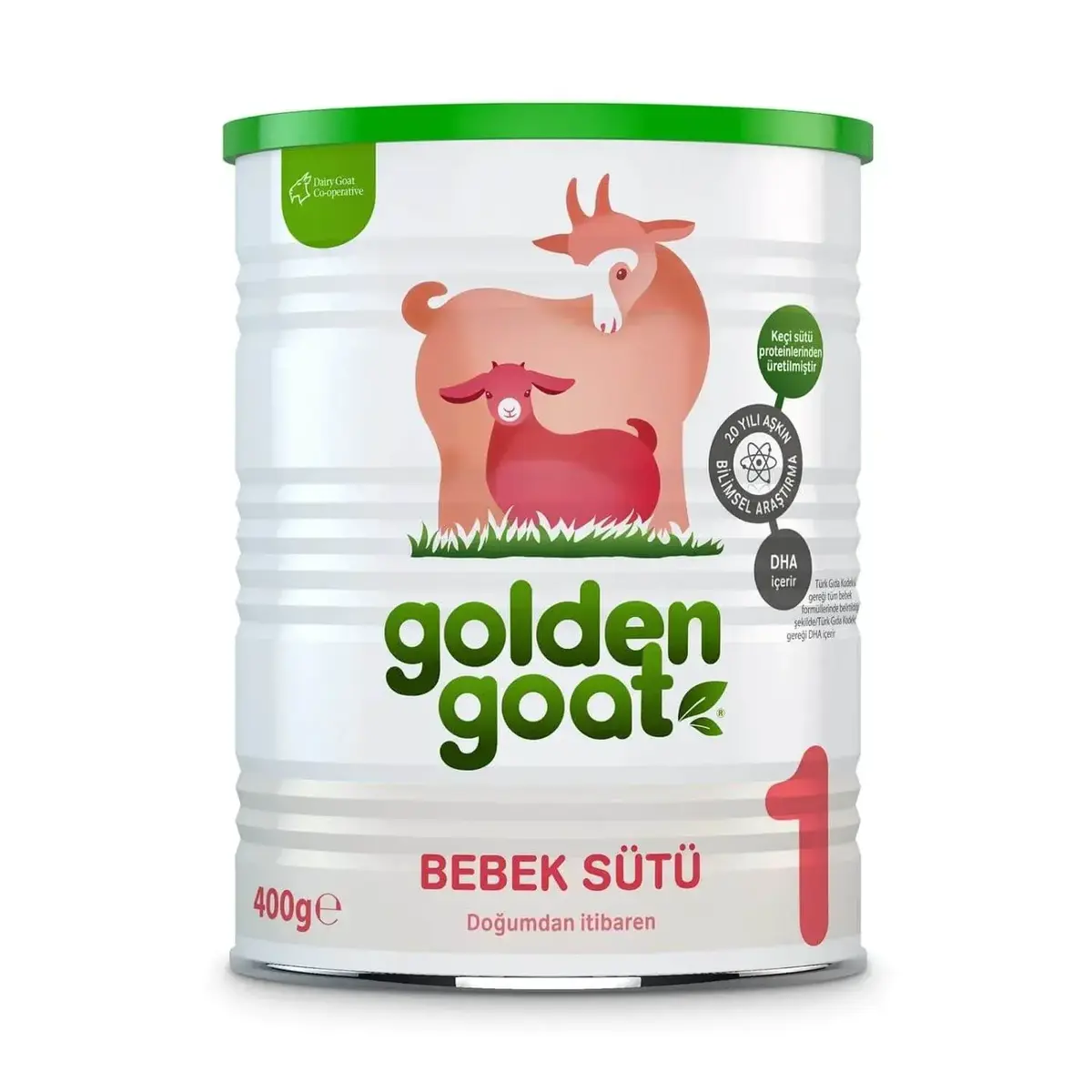 Golden Goat 1 Keçi Bebek Sütü 400 gr