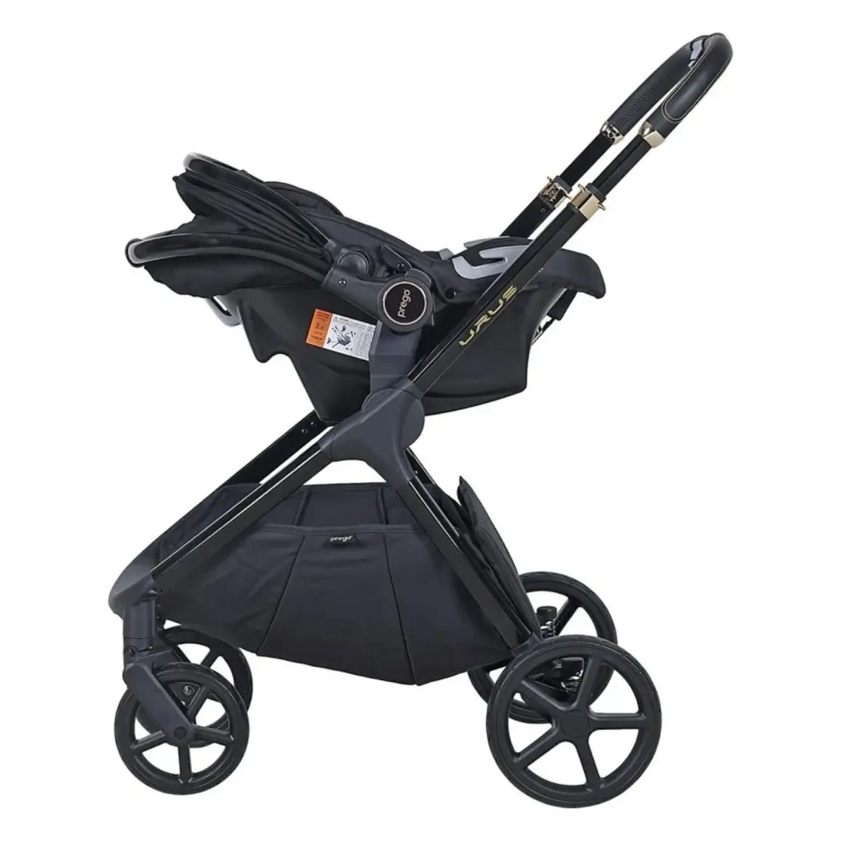 Prego 2238 Urus Travel Sistem Bebek Arabası Siyah