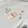 Bibaby Organik Tulum Takımı Tüllü Hug Me Bear Kar Melanj