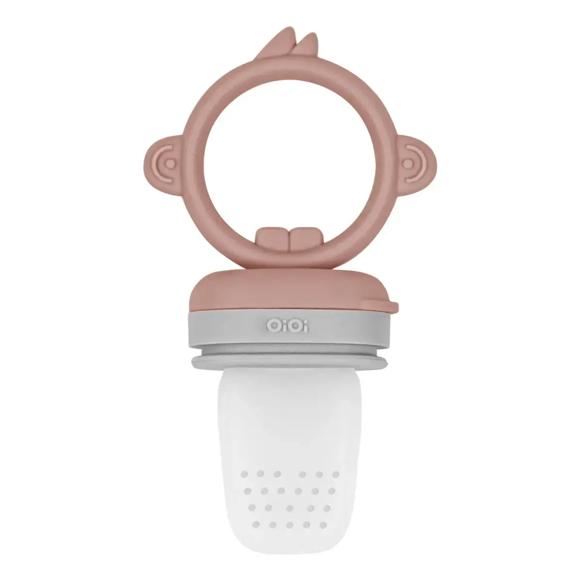 OiOi Püre Meyve Ve Sebze Alıştırıcı Woody Brown - Powder Grey