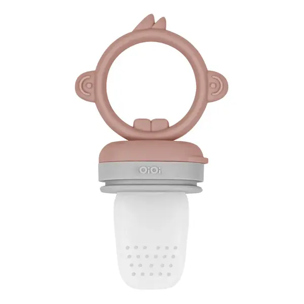 OiOi Püre Meyve Ve Sebze Alıştırıcı Woody Brown - Powder Grey