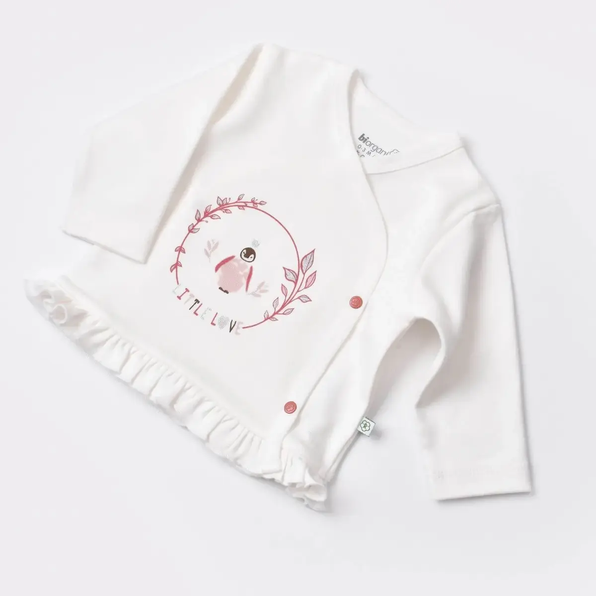 Bibaby Hastane Çıkışı 5li Organik Little Love Rose Dry