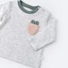Bibaby Organik Sweatshirt Hug Me Bear Kar Melanj