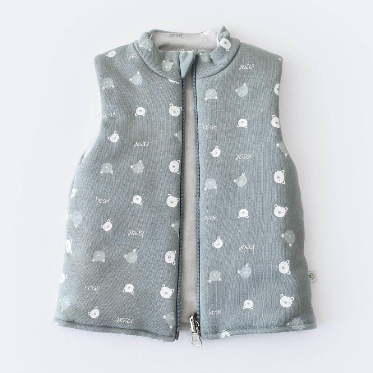 Bibaby Organik 3lü Takım Hug Me Bear Kar Melanj