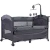 Prego 8044 Miami Plus Anne Yanı Oyun Parkı 70x120 cm Füme
