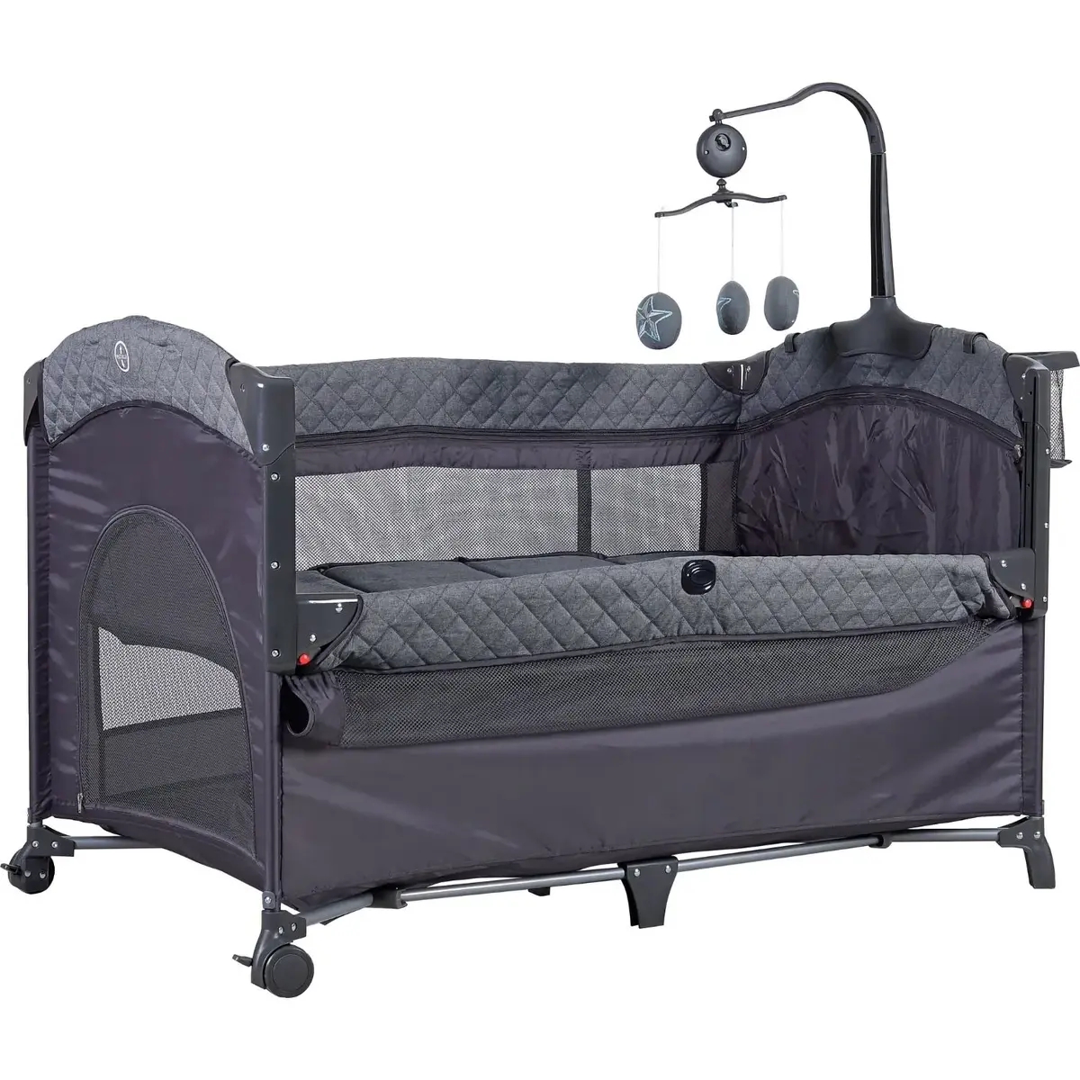 Prego 8044 Miami Plus Anne Yanı Oyun Parkı 70x120 cm Füme