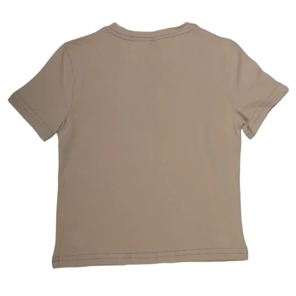Hvc T-Shirt Orijinal Baskılı Kahverengi
