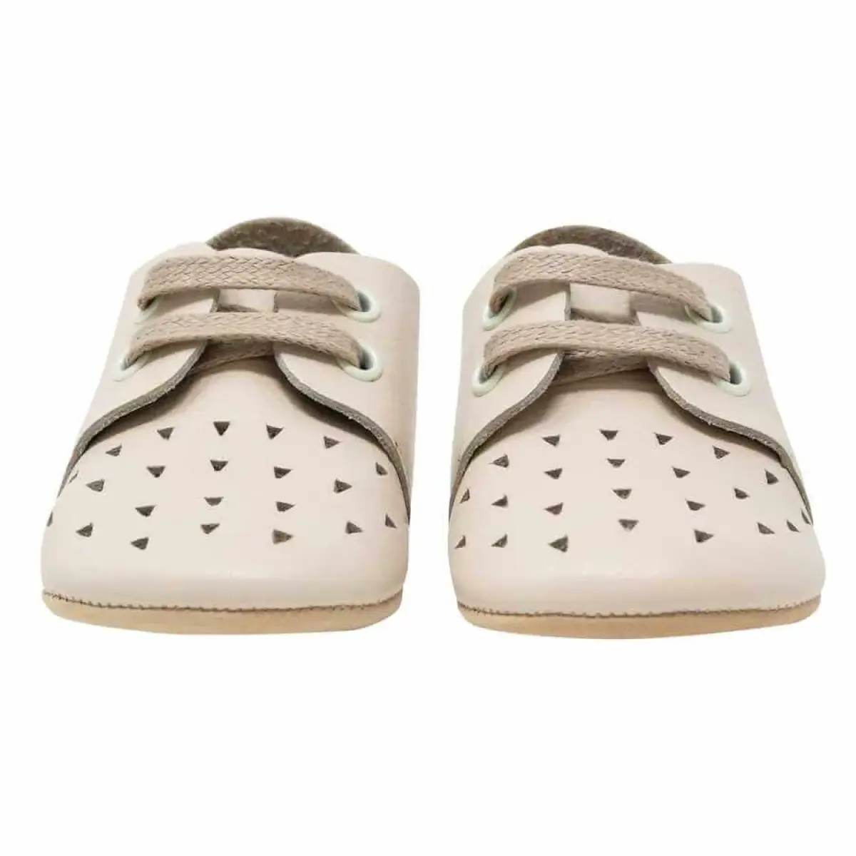 Ella Bonna Bebek Ayakkabısı Hakiki Deri Kum Beji