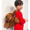 Babyjem Peluş Çanta Köpek Kahverengi