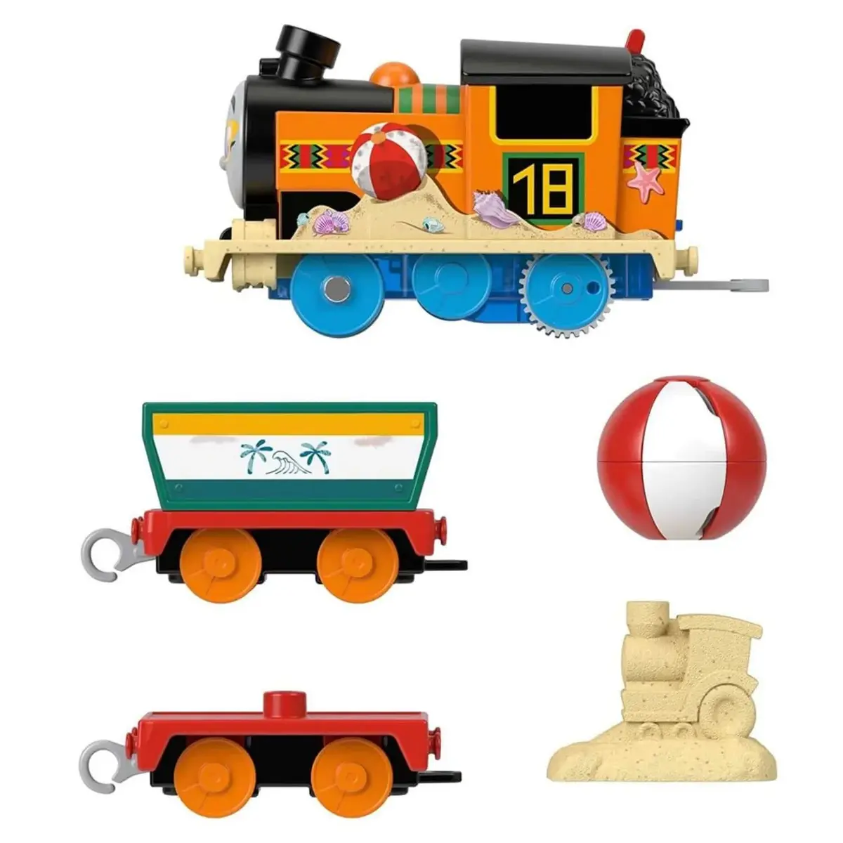 Thomas ve Arkadaşları Büyük Tekli Tren Eğlenceli Karakterler