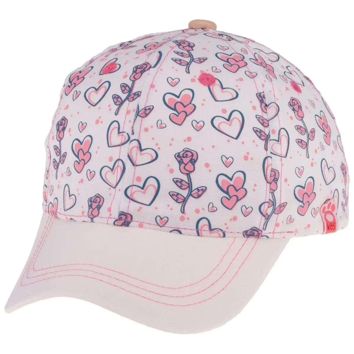 Kitti Şapka 1-3 Yaş Beyaz Kitti Şapka 1-3 Yaş Beyaz