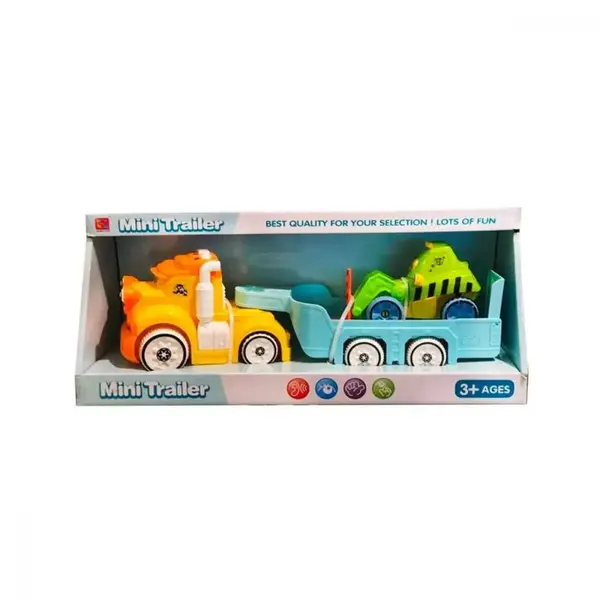 Römorklu Pilli Sürtmeli Forkliftli Tır