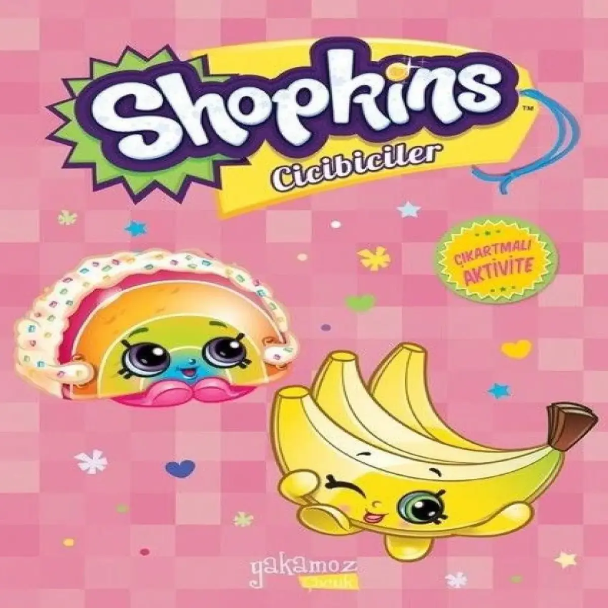 Shopkins Çıkarmalı Aktivite Pembe