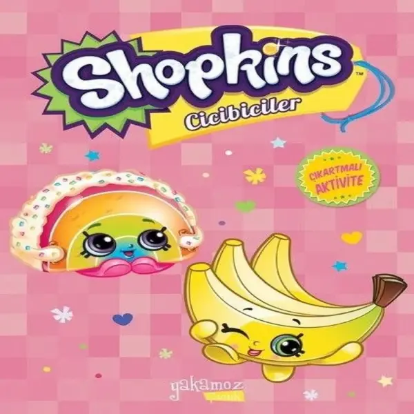 Shopkins Çıkarmalı Aktivite Pembe