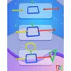 Eğitici Geometrik Şekil Ve Çubuklar  450 Prç.