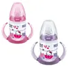 Nuk Silikon Emzikli Firs Choice Hello kitty PP Learner Kulplu Biberon 150 ml