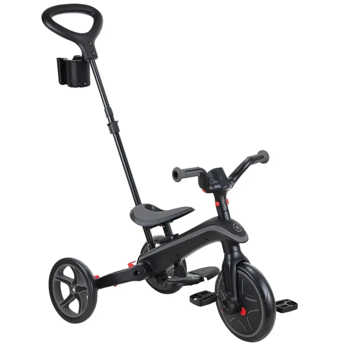 Globber Explorer 4in1 Katlanabilir Bisiklet - Siyah/Gri