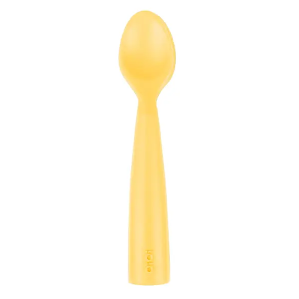 OiOi Nam Nam Silikon Mama Kaşığı 6+ Ay Mellow Yellow