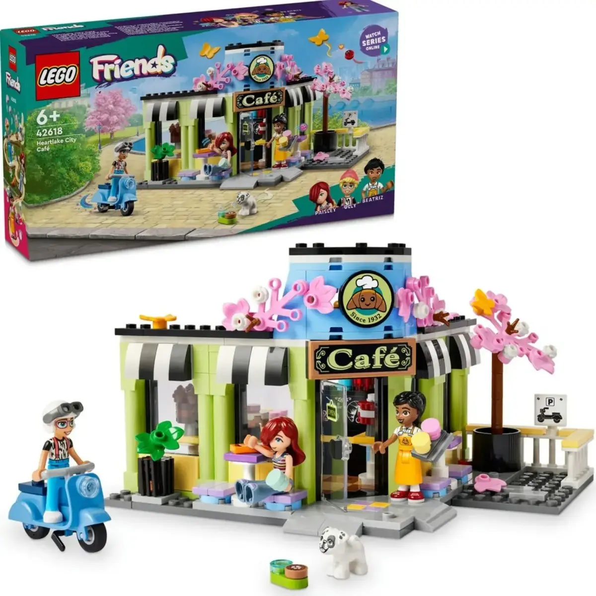 LEGO Friends Heartlake City Kafe’si 42618