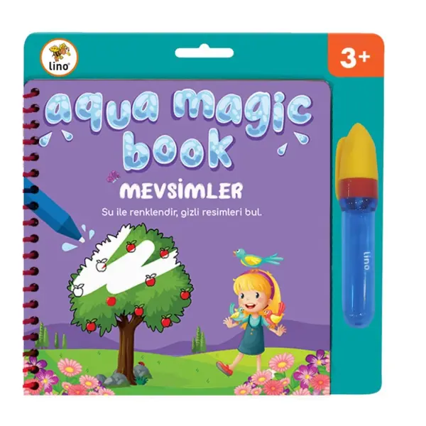 Lino Aqua Sihirli Boyama Kitabı Mevsimler