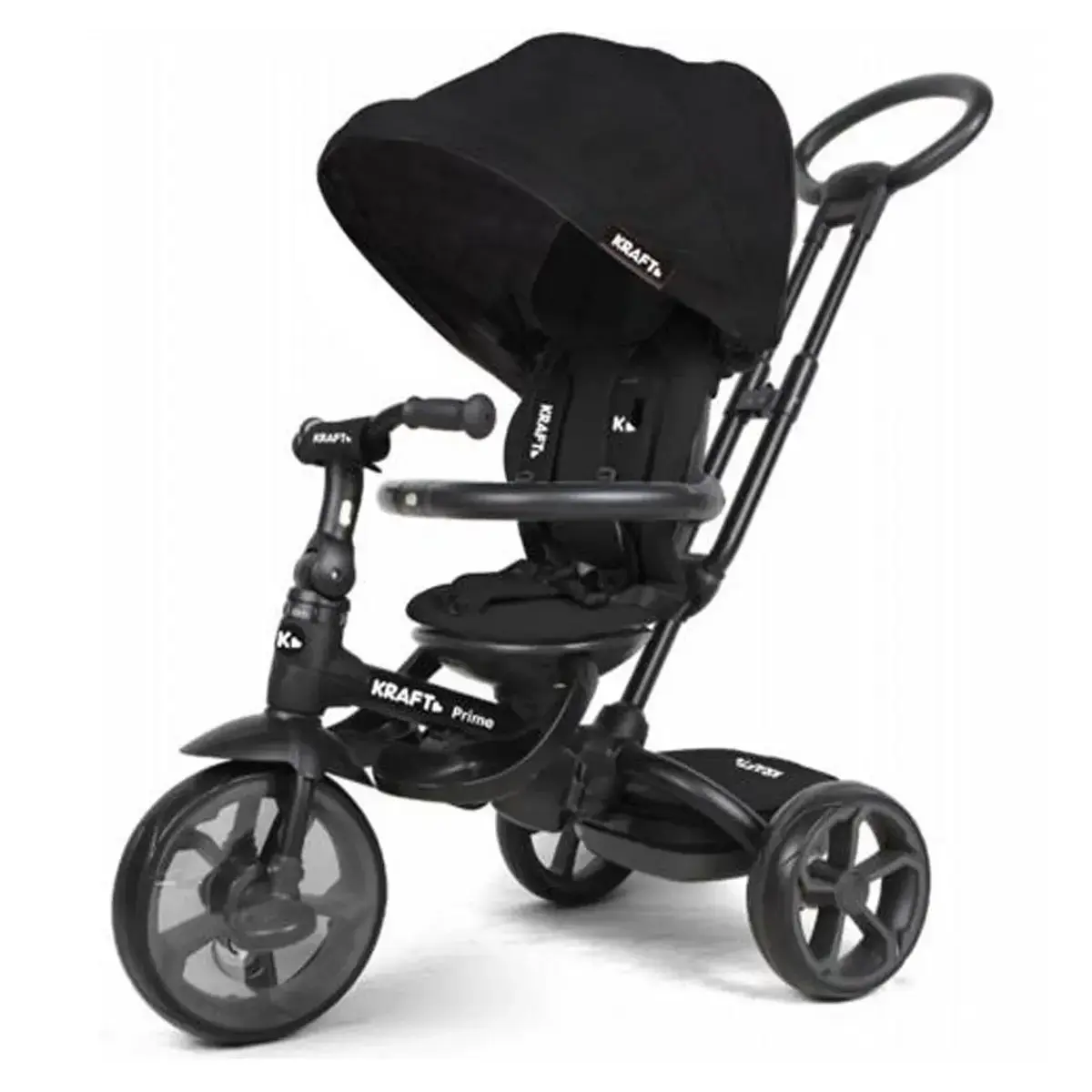 Kraft Prime 6 in 1 İtmeli Bisiklet Siyah