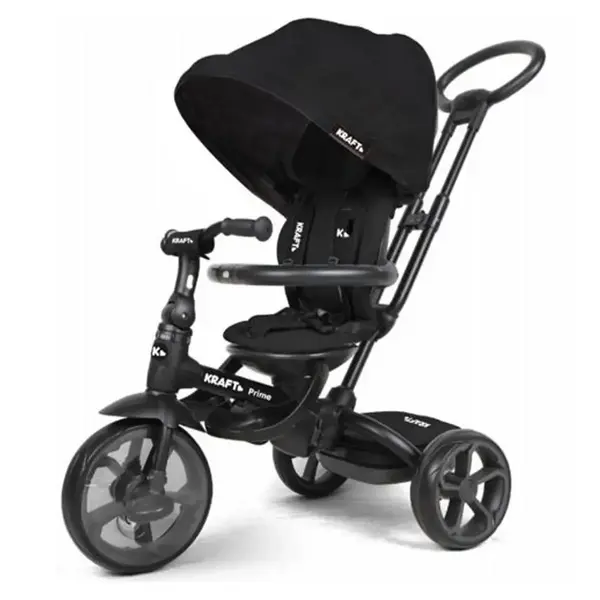 Kraft Prime 6 in 1 İtmeli Bisiklet Siyah