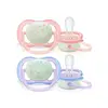 Philips Avent SCF376/12 Ultra Air Karanlıkta Parlar Silikon Emzik 0-6 Ay Kız Pembe